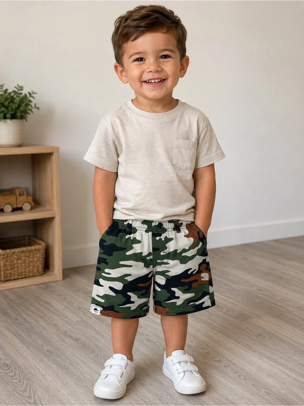 George Hats Camo Shorts - Picture 1 of 4
